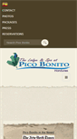 Mobile Screenshot of picobonito.com